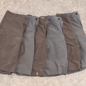 5.11 Tactical Men's Shorts - Brown and Gray